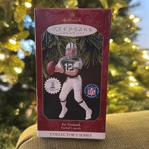 1997 Joe Namath New York Jets NFL Football Legends Vintage Ornament EUC